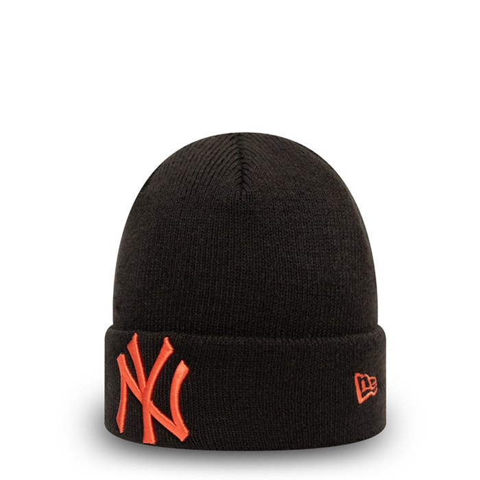 New York Yankees League Essential Taapero Cuff Pipohattu Mustat - New Era Lippikset Tarjota FI-621890